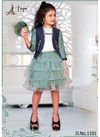 Sea Green Colour Arya Kriti Party Wear Soft Net frock Collection 1101